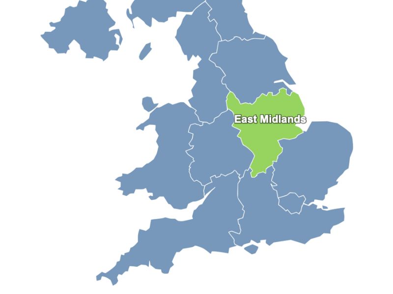 East Midlands - UK region